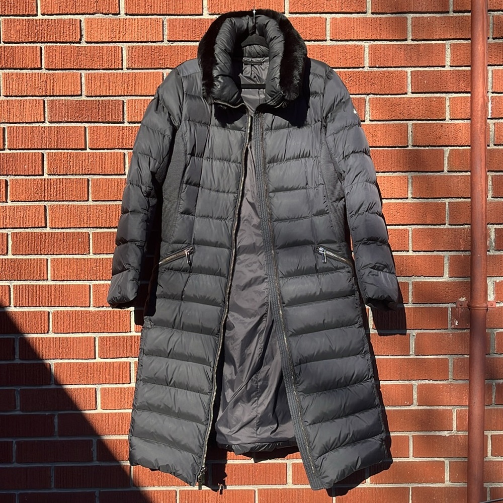 Diane Von Furstenberg Duck/Down Puffer Coat, size L